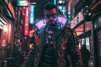 do your cyberpunk character arts