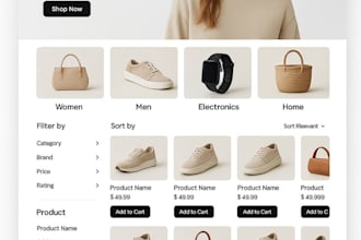 build a well functional website that is user friendly and easy to use