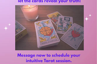 offer intuitive tarot guidance for your questions