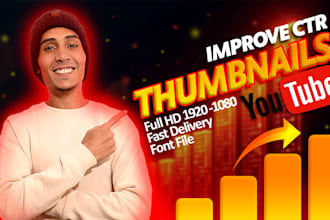 create high converting youtube thumbnails for viral growth