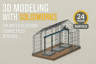 create 3d cad models in solidworks