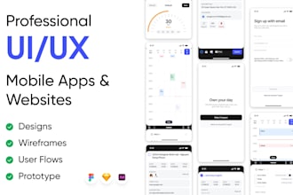 design website UI UX dashboard app design figma