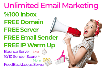 unlimited top dedicated SMTP email marketing server