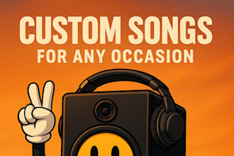 create a custom youtube intro or song with your story, vibe, and name