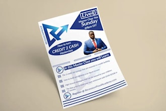 create a professional flyer design
