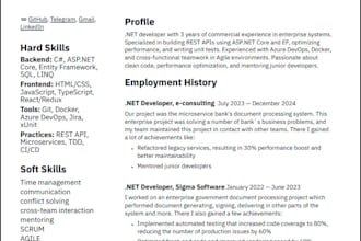 build, fix, or optimize your web applications