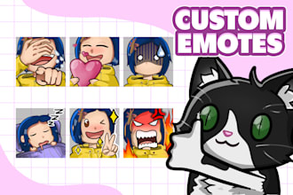create custom twitch chibi emotes