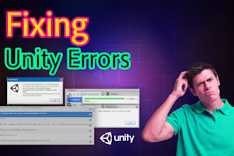 fix unity bugs, errors, game development, unity errors fix