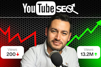 be your youtube SEO expert for top ranking