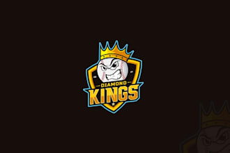 design mascot gaming and sports team logo