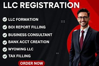 register or dissolve your wyoming llc, file taxes, ein, itin, boi reports