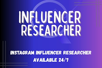 find instagram and youtube influencers for your niche or business