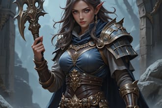 design dnd character art and dnd character art