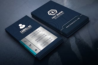 design professional elegant brand focused business cards