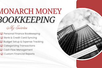 do bookkeeping for your personal finance on monarch money