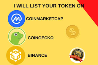 do quick ico coin, token listing on coinmarketcap, coingecko