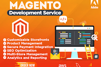 do magento and magento 2 development, migration, hyva implementation and bugfix