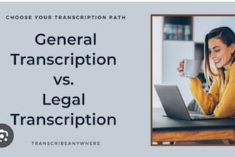 do legal transcription or transcribe court proceedings