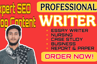 do SEO article writing, blog post writing or content writing