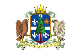 design professional family crest, coat of arms