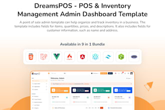 pos , inventory management admin dashboard