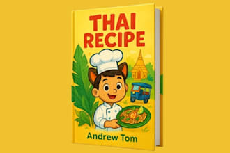 design cookbook kdp book cover recipe book cover design paperback book design