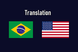 do english translatons from and to portuguese