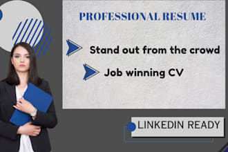 design a professional and ats friendly resume that gets you hired
