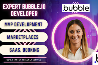 develop professional bubble io web app, bubble oi website, bubble expert