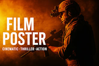 do film poster, storyboard, movie poster for movie script