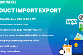edit, add product upload or import CSV XML