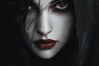 make fantasy horror and fantasy horror character