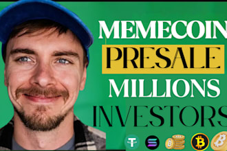 get 500k memecoin presale buyers boost telegram users, crypto pump fun promotion