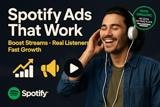 run ads to help promote your music on spotify