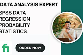 help in business statistics, regression, probability and spss data analysis