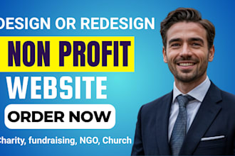 nonprofit website charity donation fundraising 501c3 ngo non profit website