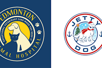 do design modern pet animal and veterinary clinic logo