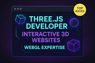 build responsive 3d websites and visuals using three js and webgl