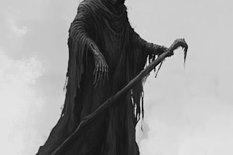 make  a fantasy horror and fantasy horror character