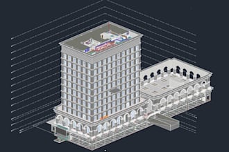 design architectural floor plan in autodesk revit, permit plan