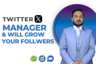 be your twitter x manager and content creator