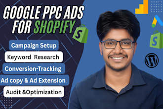 audit and scale your google PPC ads for shopify and wordpress