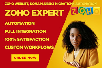setup your zoho domain, zoho desk, zoho automation, zoho migration, zoho website