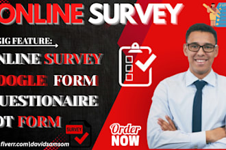 create responsive online survey with jotform, google form to gain respondents