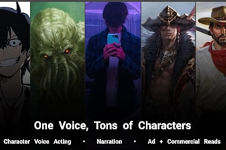 voice act and voiceover