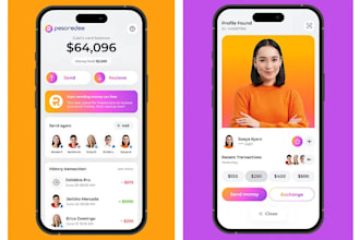 develop fintech app payment app money transfer app crypto wallet app neobank app
