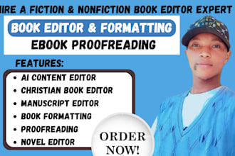 book editor and formatting, apa 7th upload my book on amazon, developmental edit