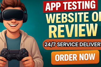 test and review your game or app
