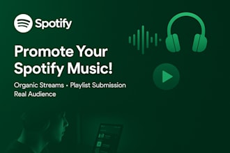 promote your spotify album and music tracks to boost visibility and reach