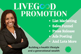 do exclusive livegood promotion live good tour MLM promotion for new sign up